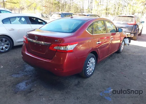 2015 Nissan Sentra Fe+ S/S/Sl/Sr/Sv from USA, damaged, VIN 3N1AB7AP6FL642708